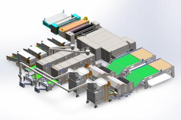 HJ-Imitation Silkkipuuvillan tuotantolinja